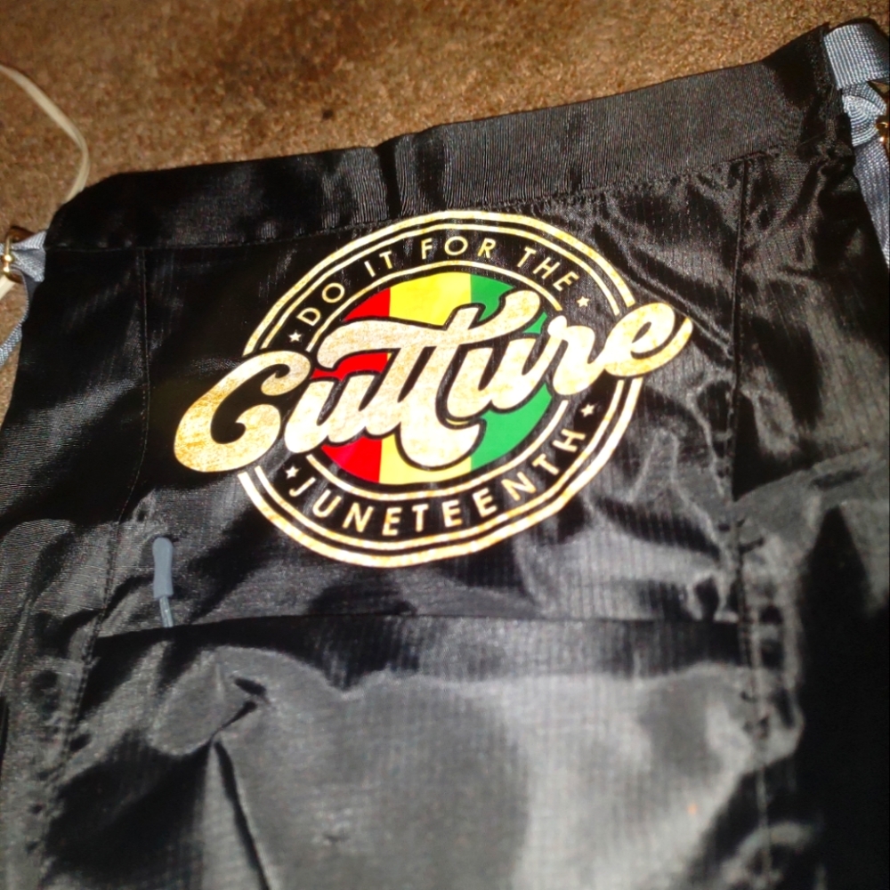 Juneteenth "culture" travel bag